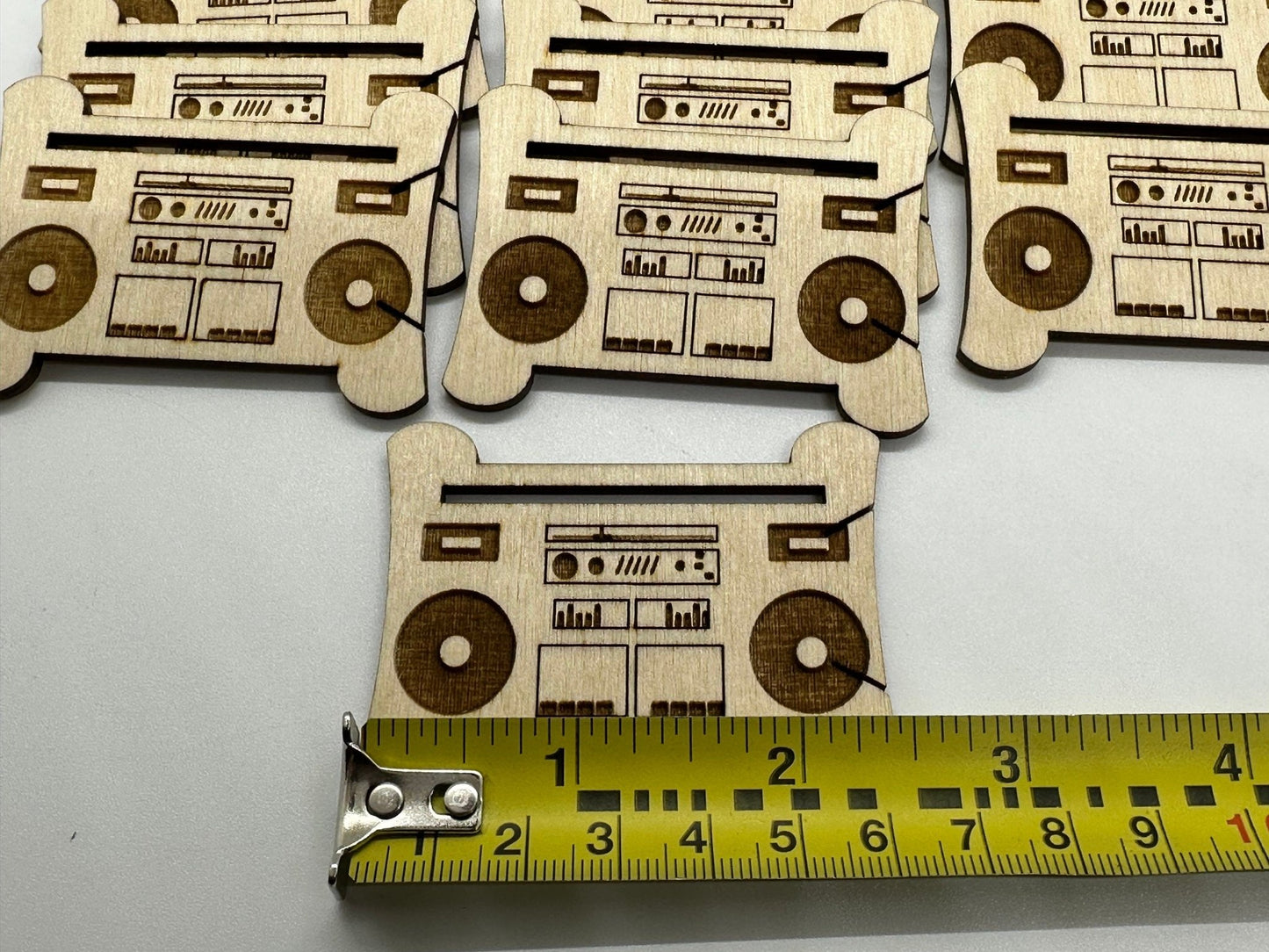 Boombox - Tape Player - Floss Bobbin - Thread Organizer - Embroidery | Cross Stitch | Needlepoint | Crewel - Obscurious Creations