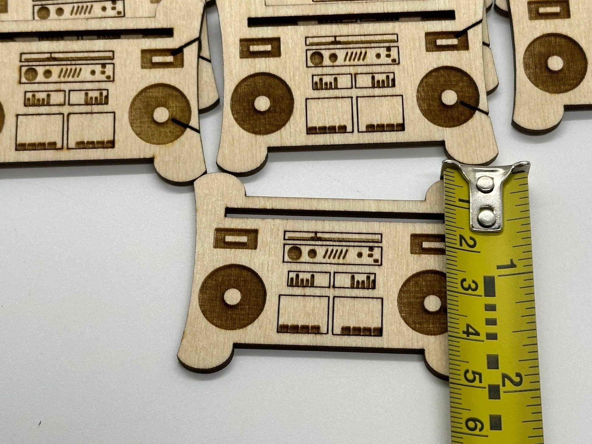 Boombox - Tape Player - Floss Bobbin - Thread Organizer - Embroidery | Cross Stitch | Needlepoint | Crewel - Obscurious Creations